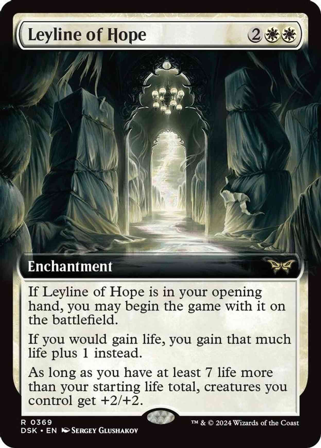 Leyline of Hope (Extended Art) magic card front