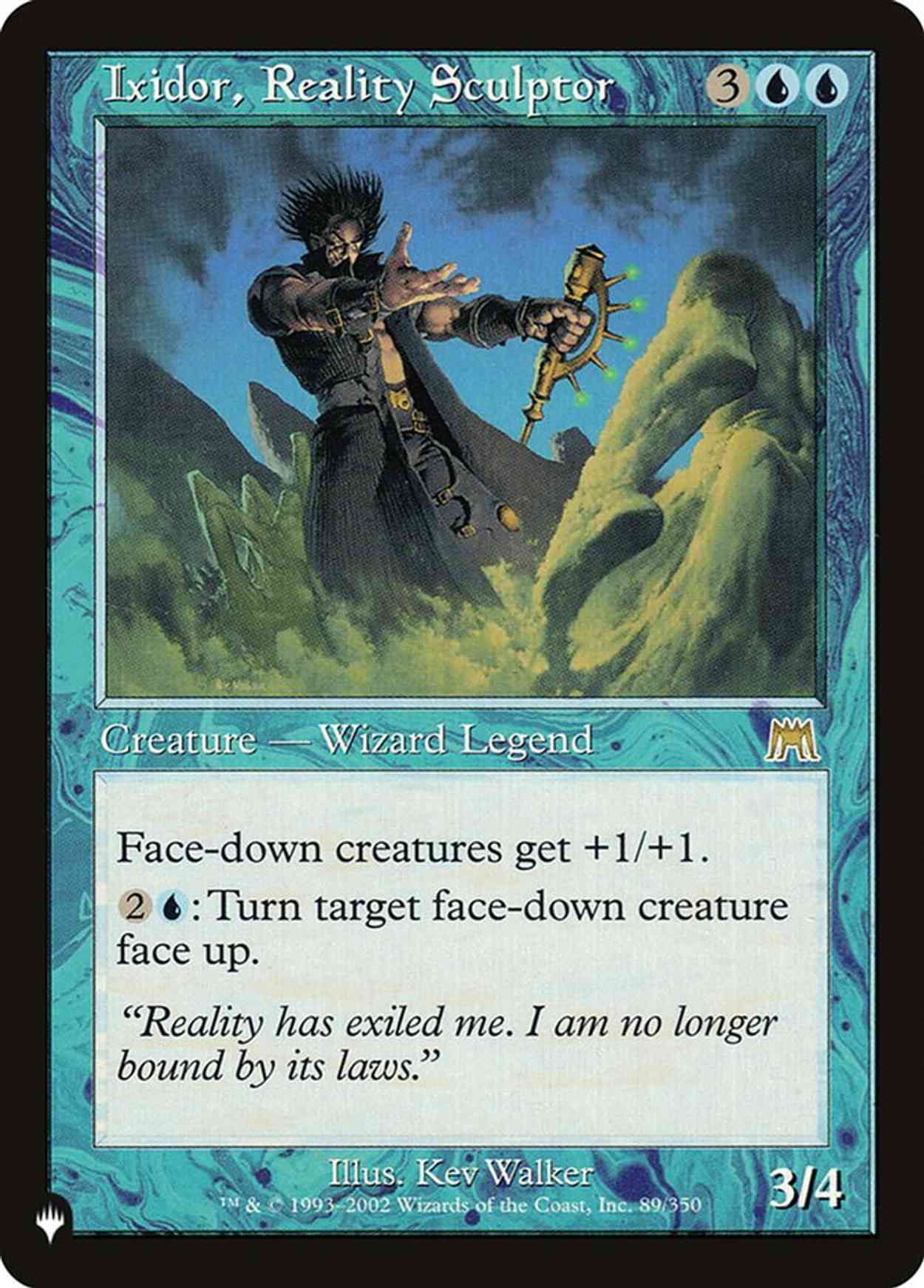 Ixidor, Reality Sculptor magic card front
