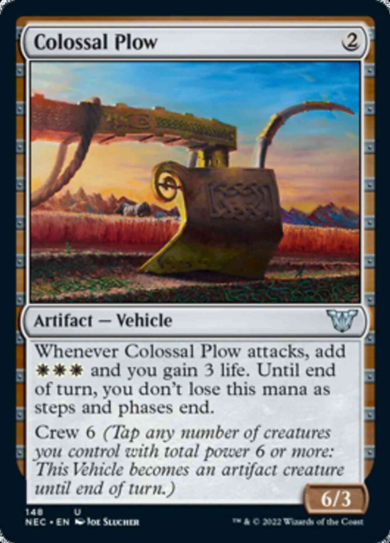 Colossal Plow magic card front