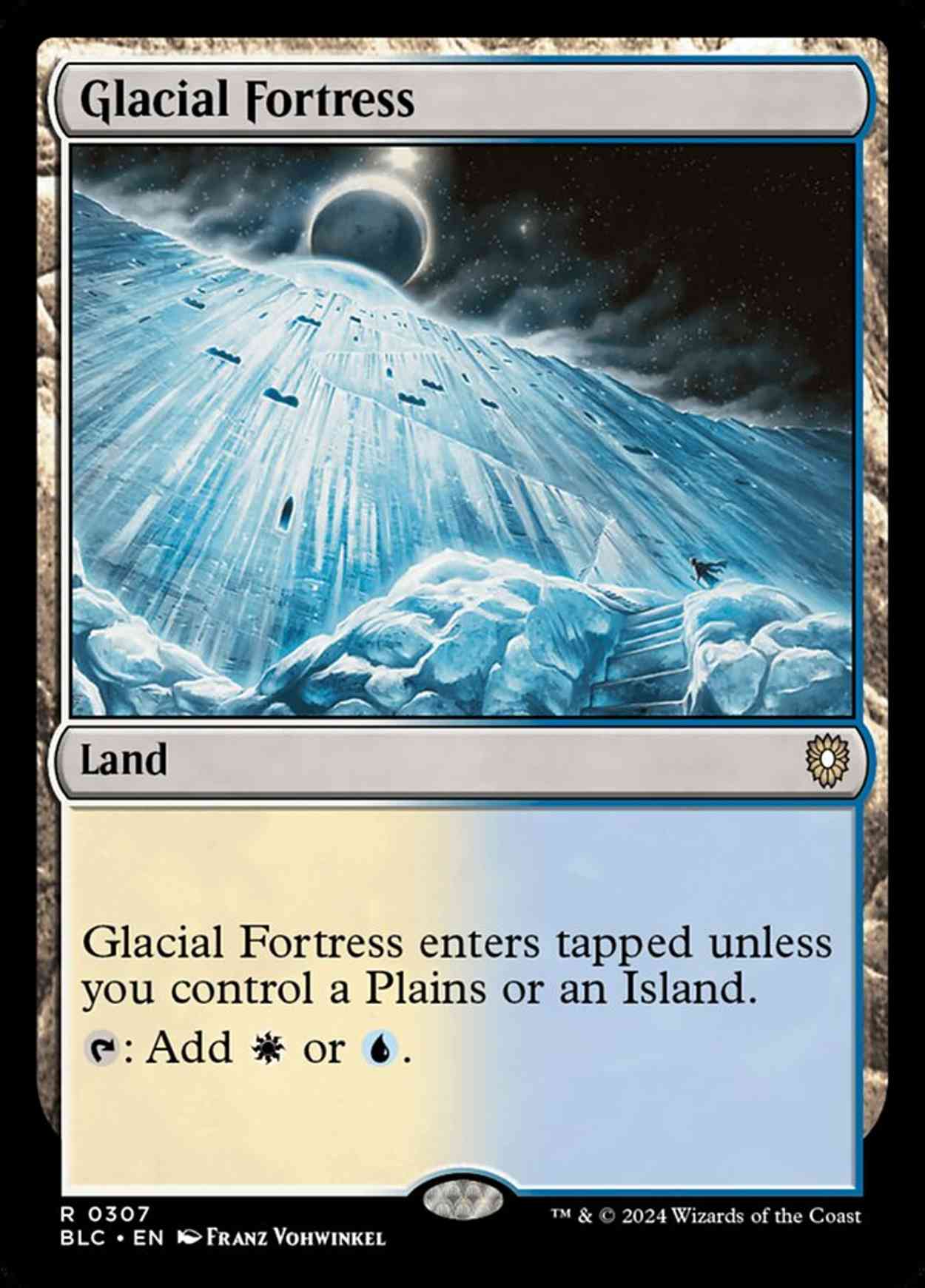 Glacial Fortress magic card front