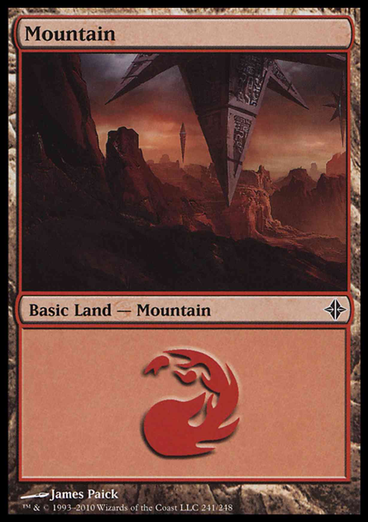 Mountain (241) magic card front
