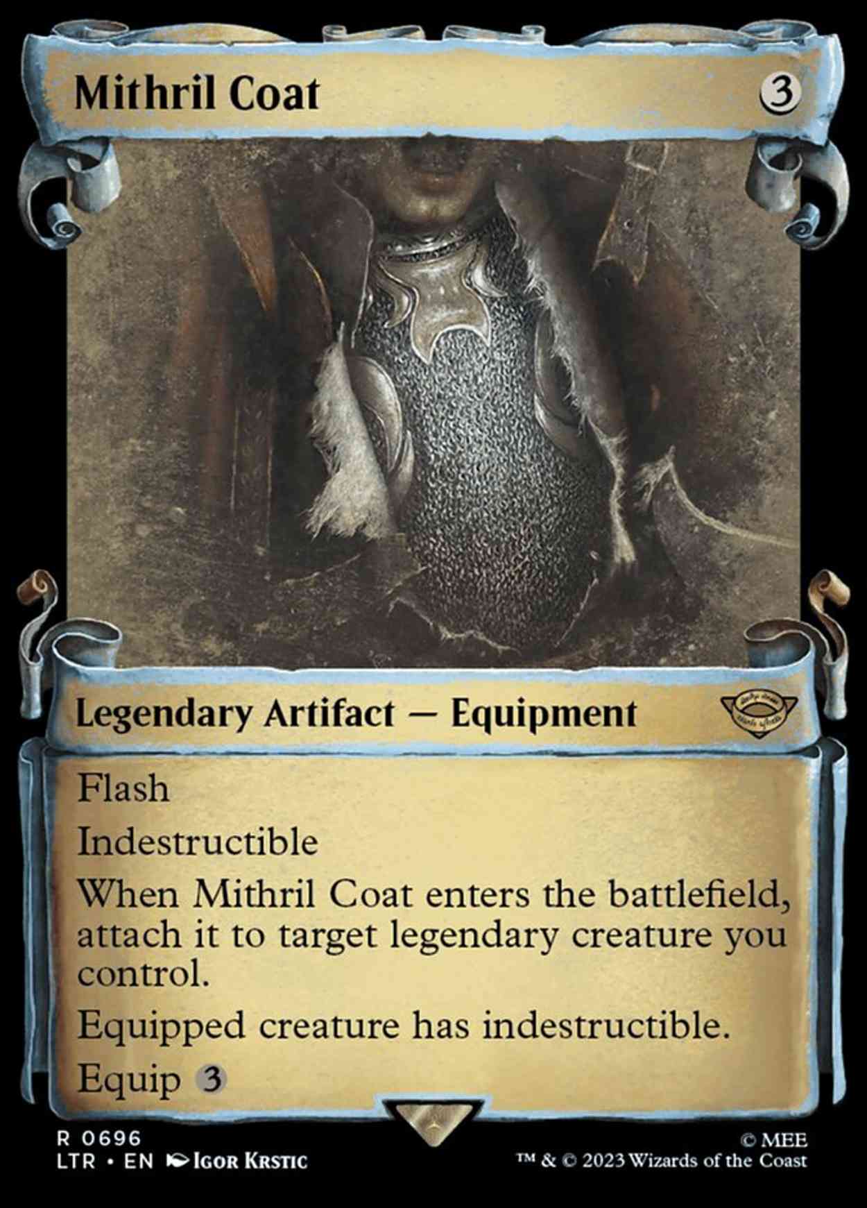 Mithril Coat (Showcase Scrolls) magic card front