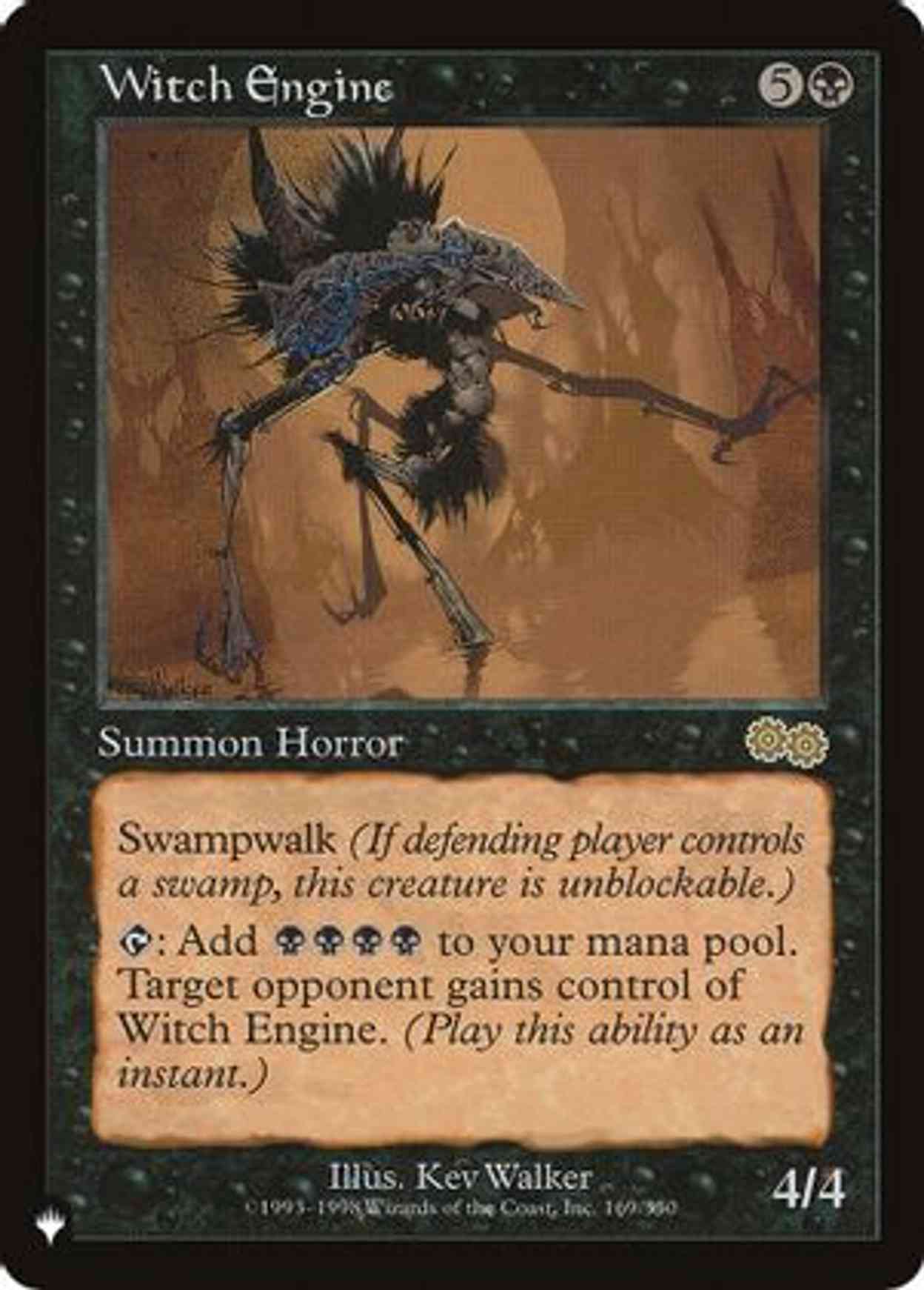 Witch Engine magic card front