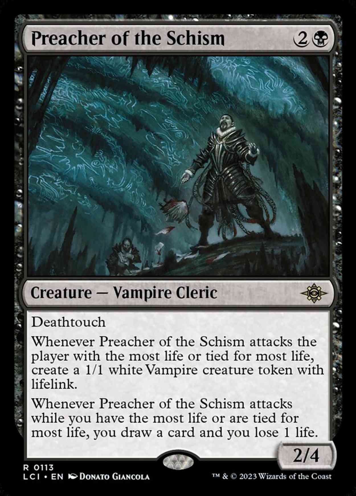 Preacher of the Schism magic card front