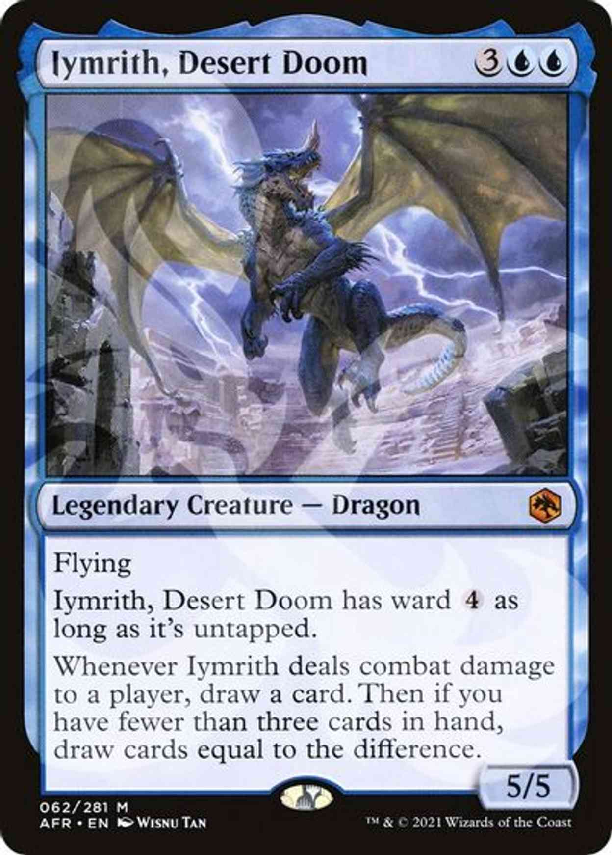 Iymrith, Desert Doom magic card front