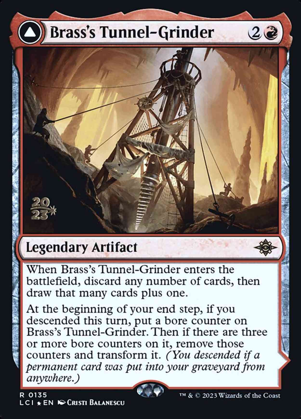 Brass's Tunnel-Grinder magic card front