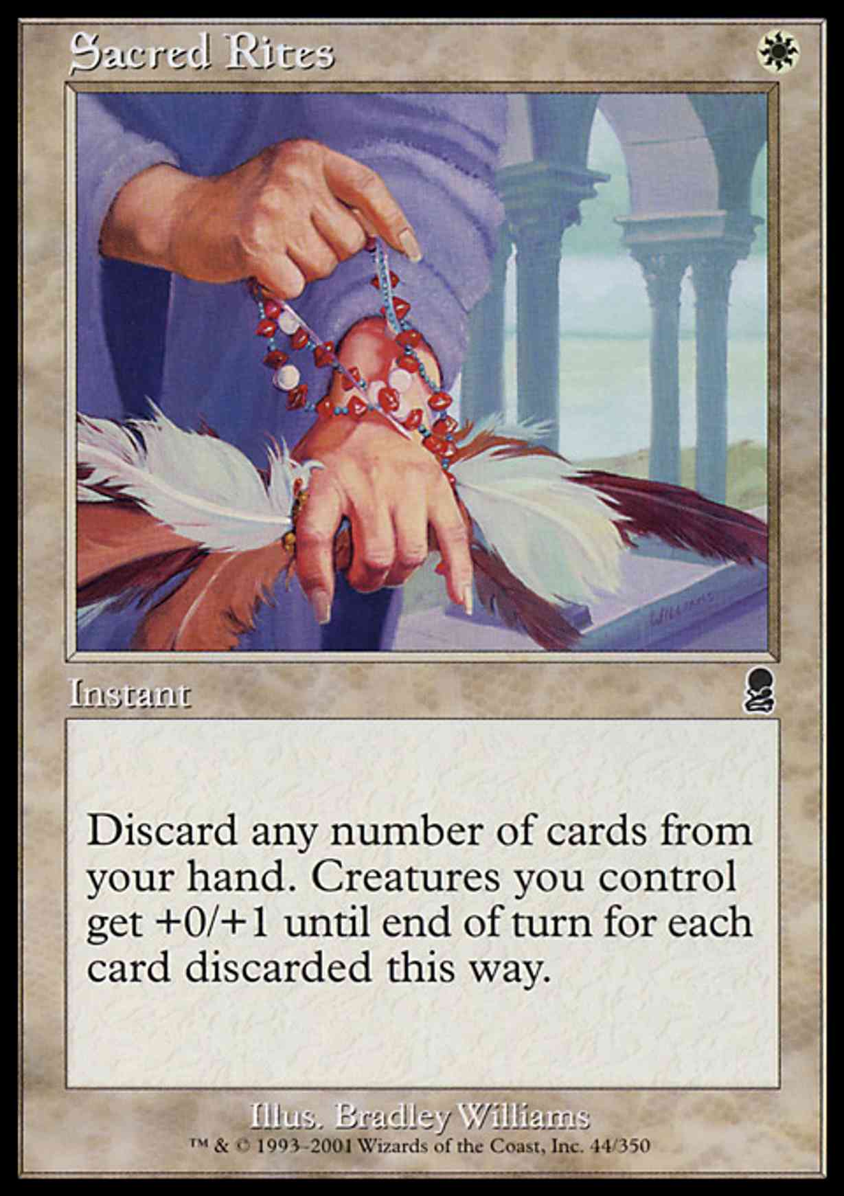 Sacred Rites magic card front