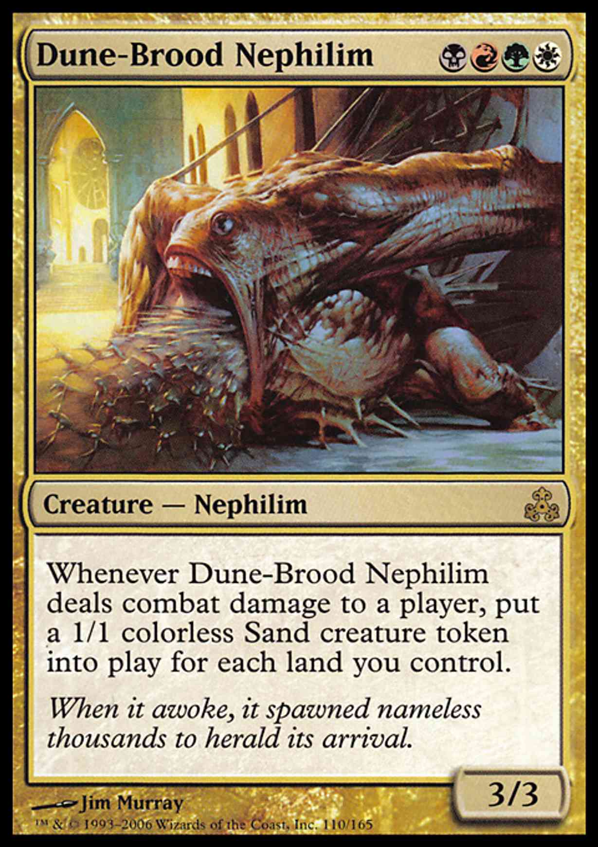 Dune-Brood Nephilim magic card front