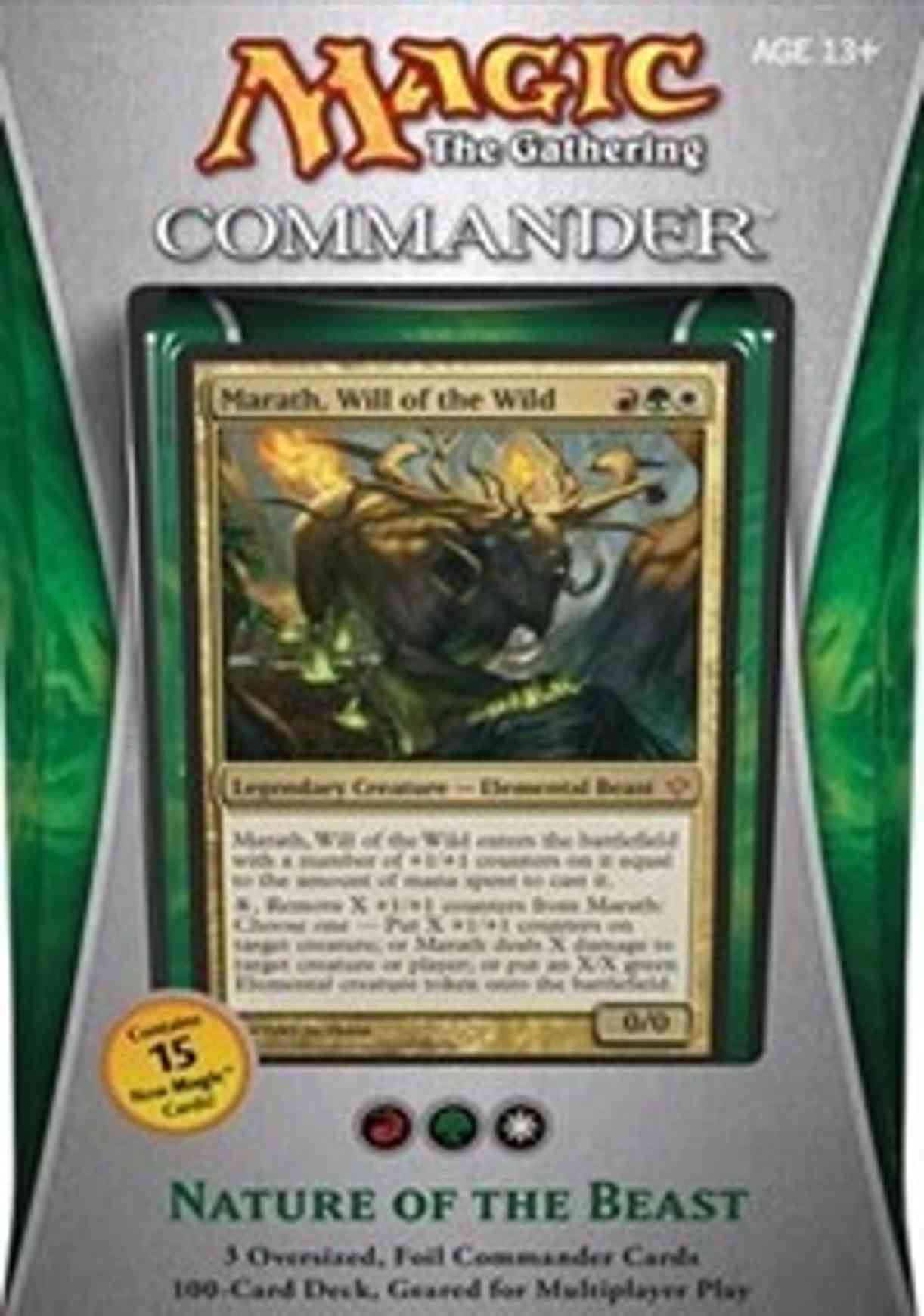 Commander 2013 - Nature of the Beast Deck magic card front