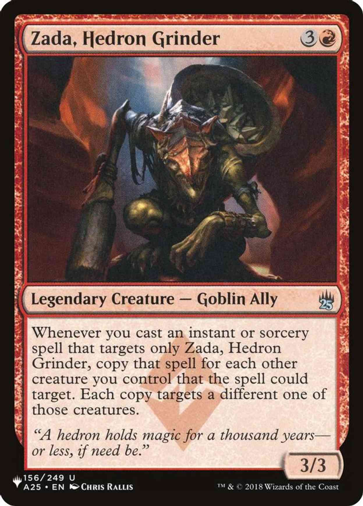 Zada, Hedron Grinder magic card front