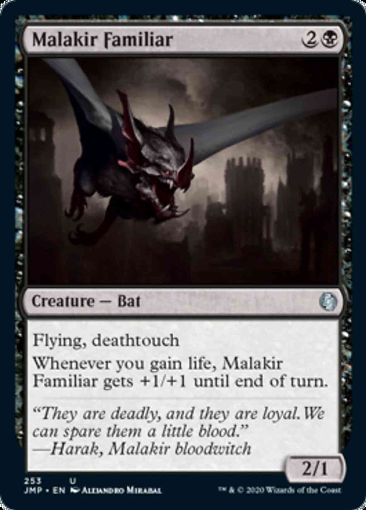 Malakir Familiar magic card front