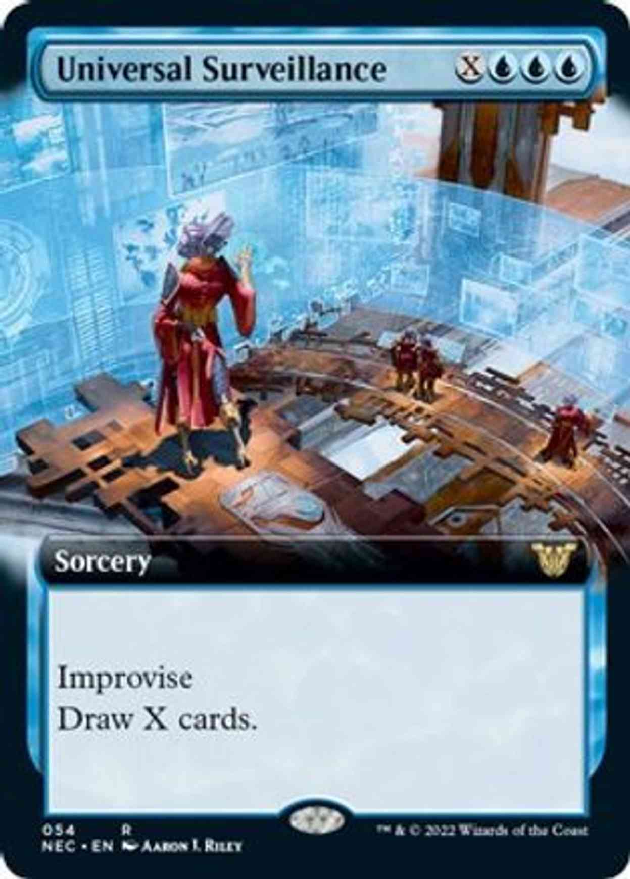 Universal Surveillance (Extended Art) magic card front