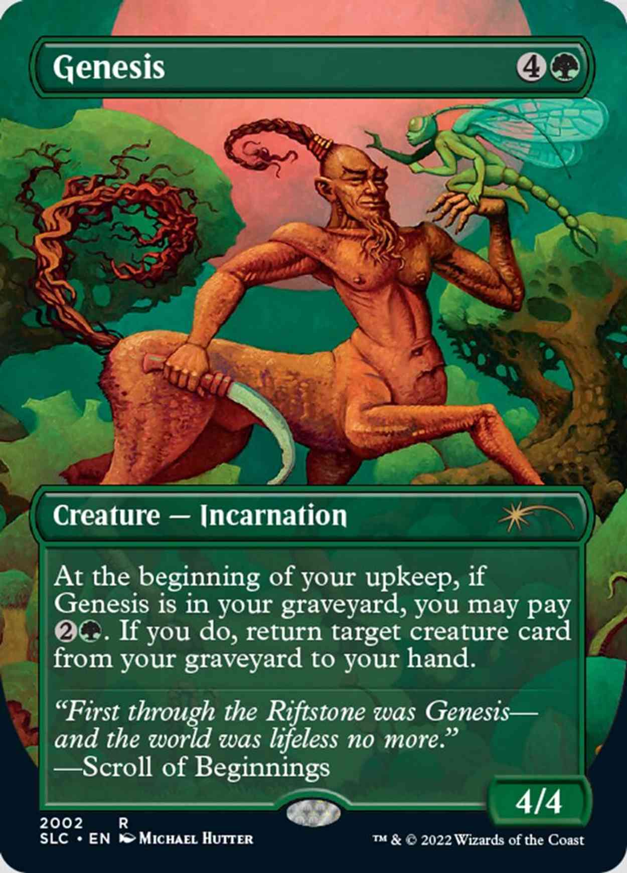 Genesis magic card front