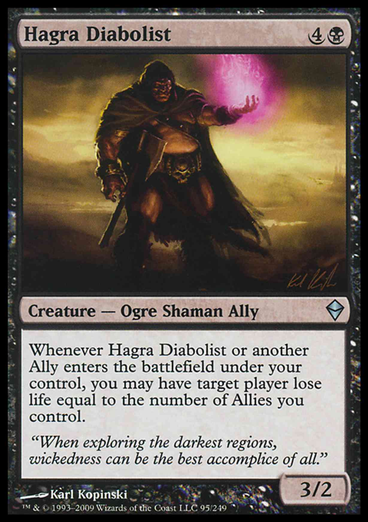 Hagra Diabolist magic card front