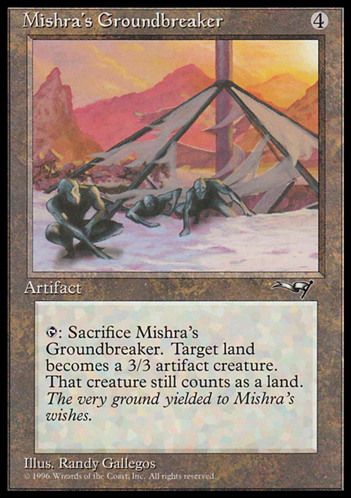 Mishra's Groundbreaker magic card front