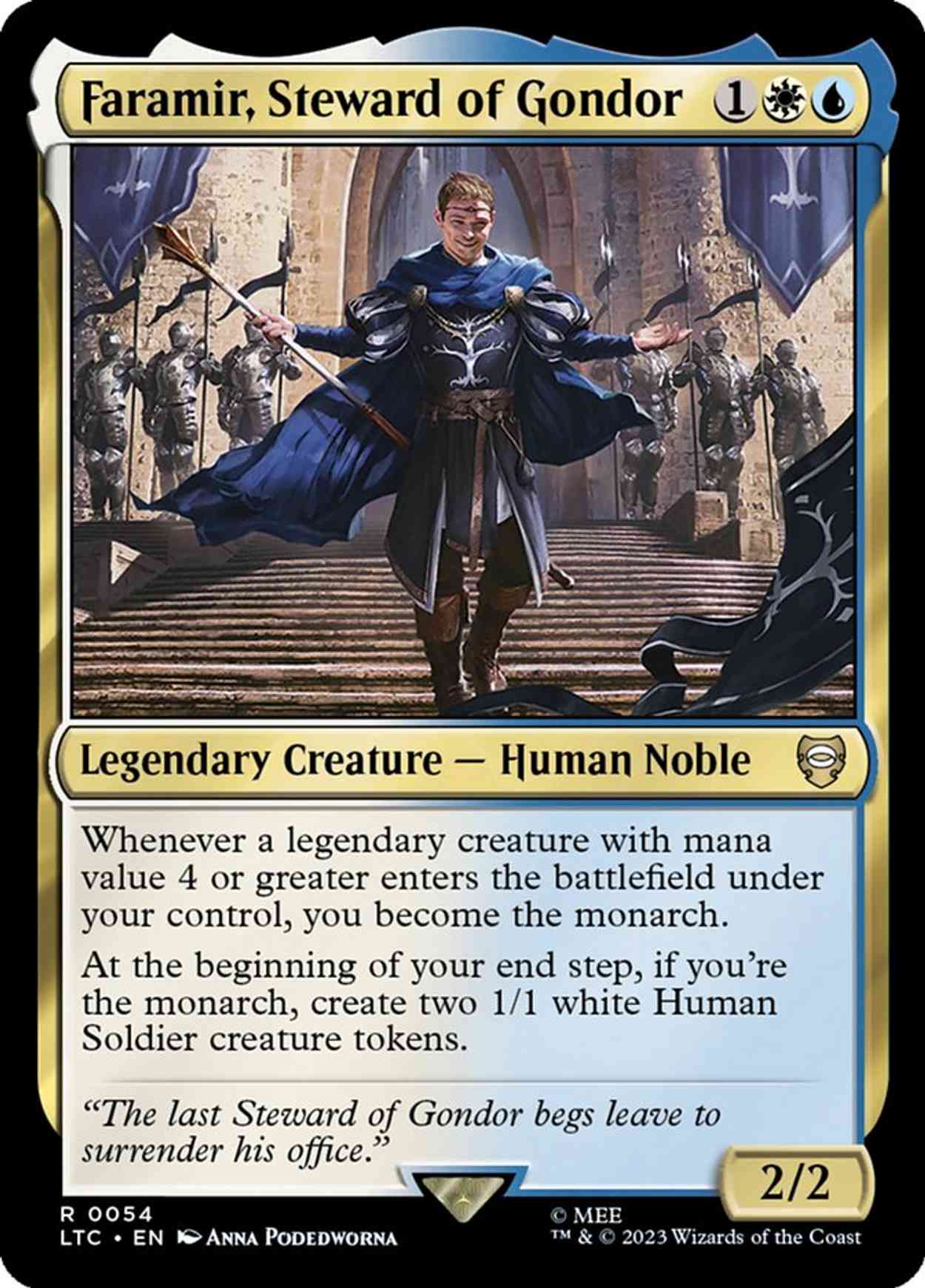 Faramir, Steward of Gondor magic card front