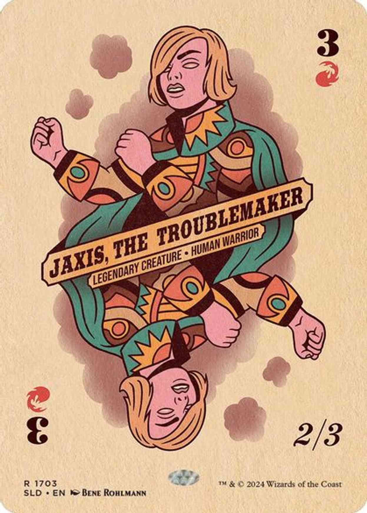 Jaxis, the Troublemaker magic card front