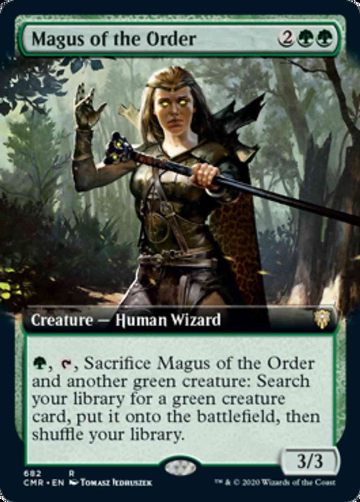 Magus of the Order (Extended Art) magic card front