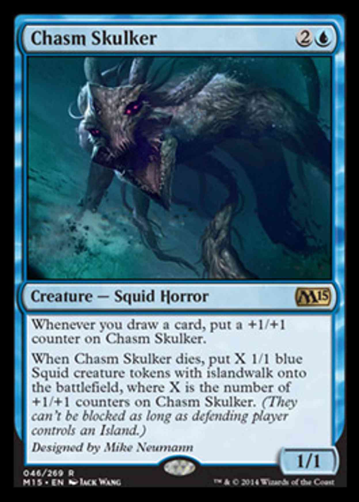 Chasm Skulker magic card front
