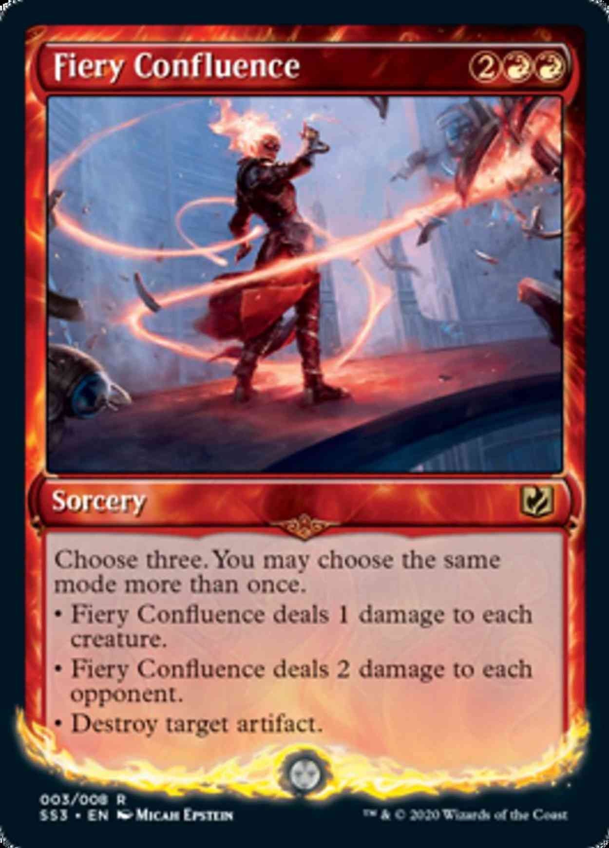 Fiery Confluence magic card front