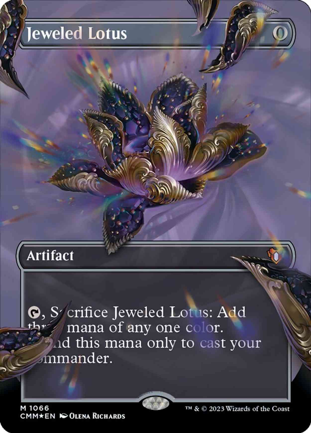 Jeweled Lotus (Textured Foil) magic card front