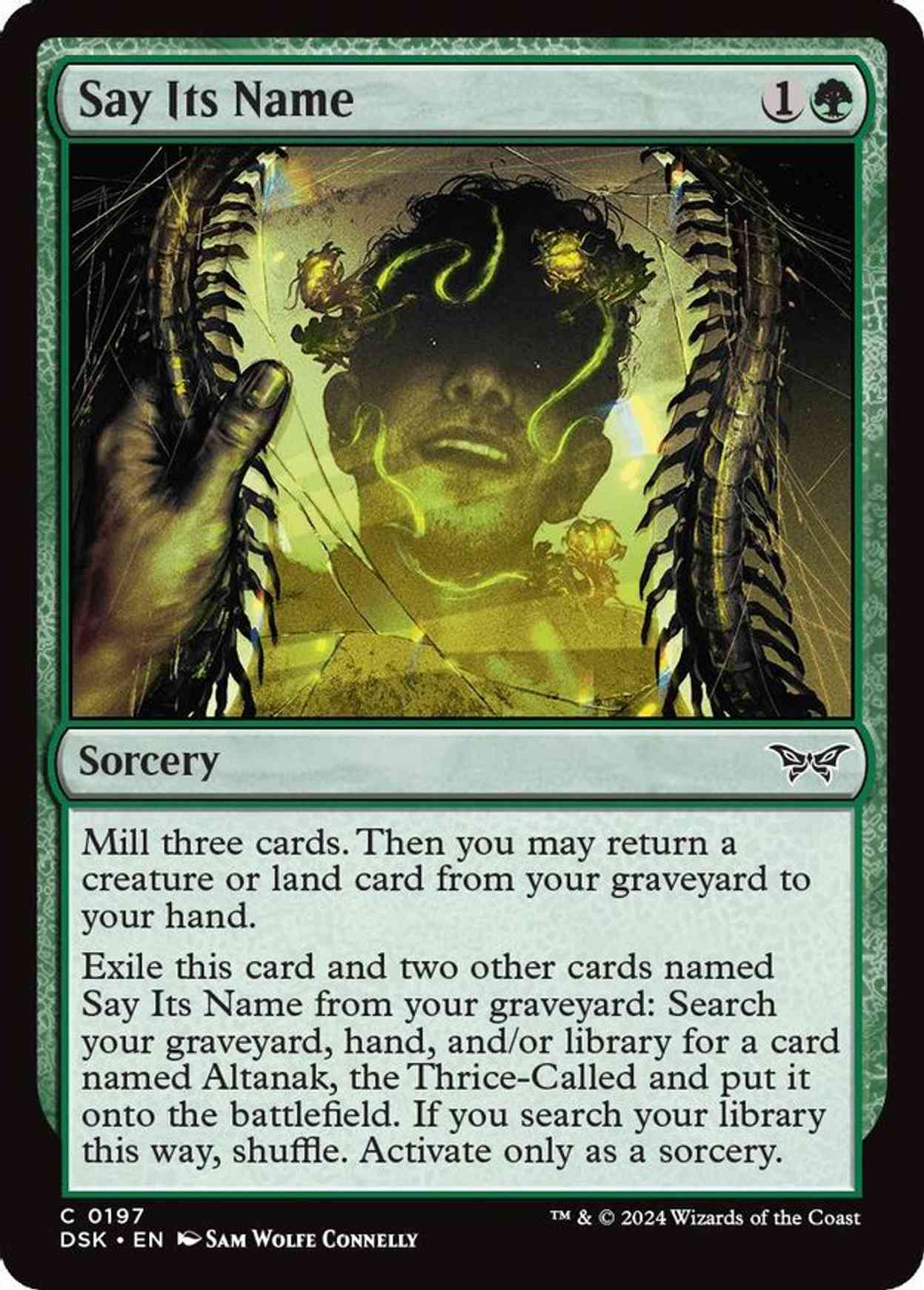 Say Its Name magic card front