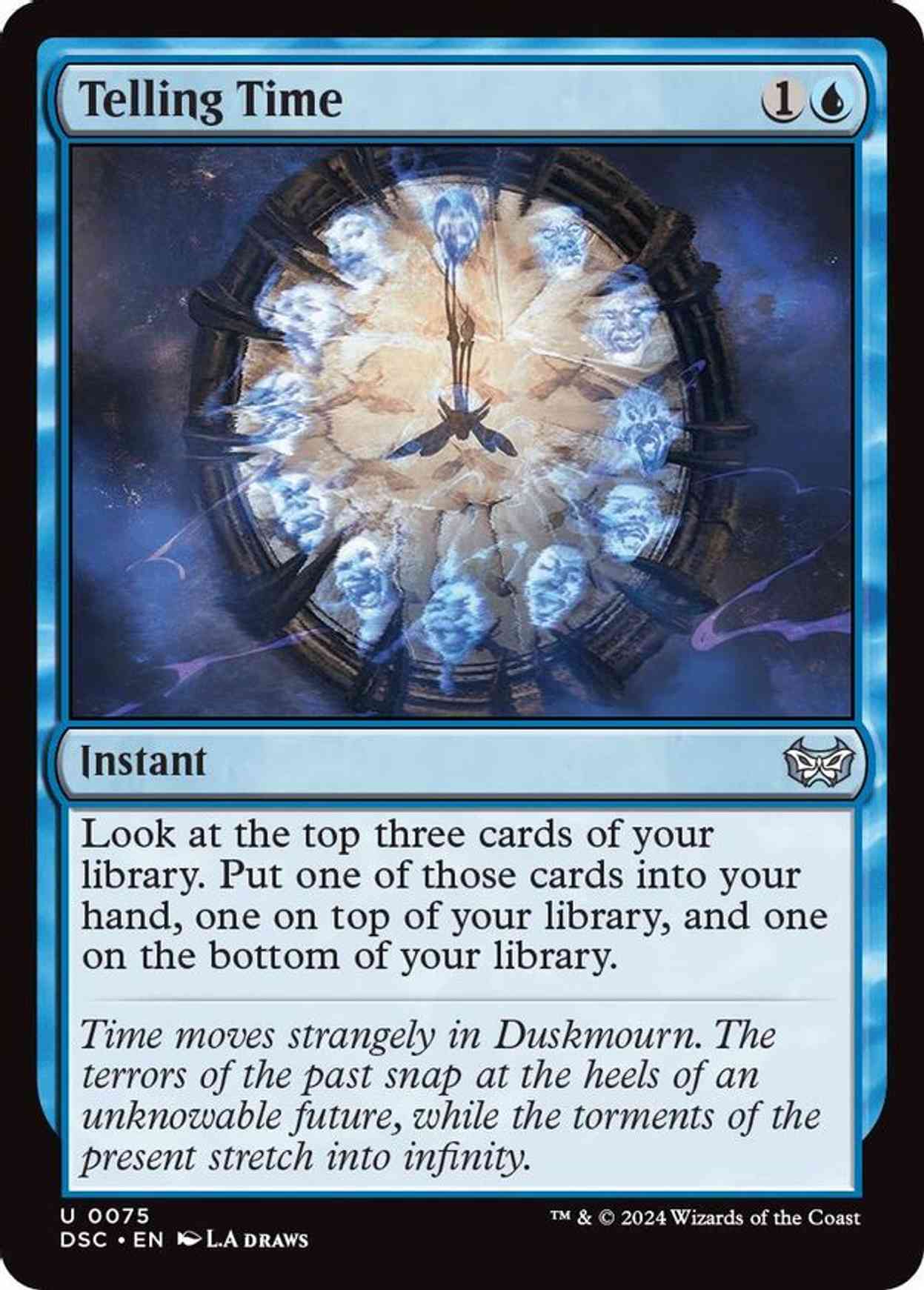 Telling Time magic card front