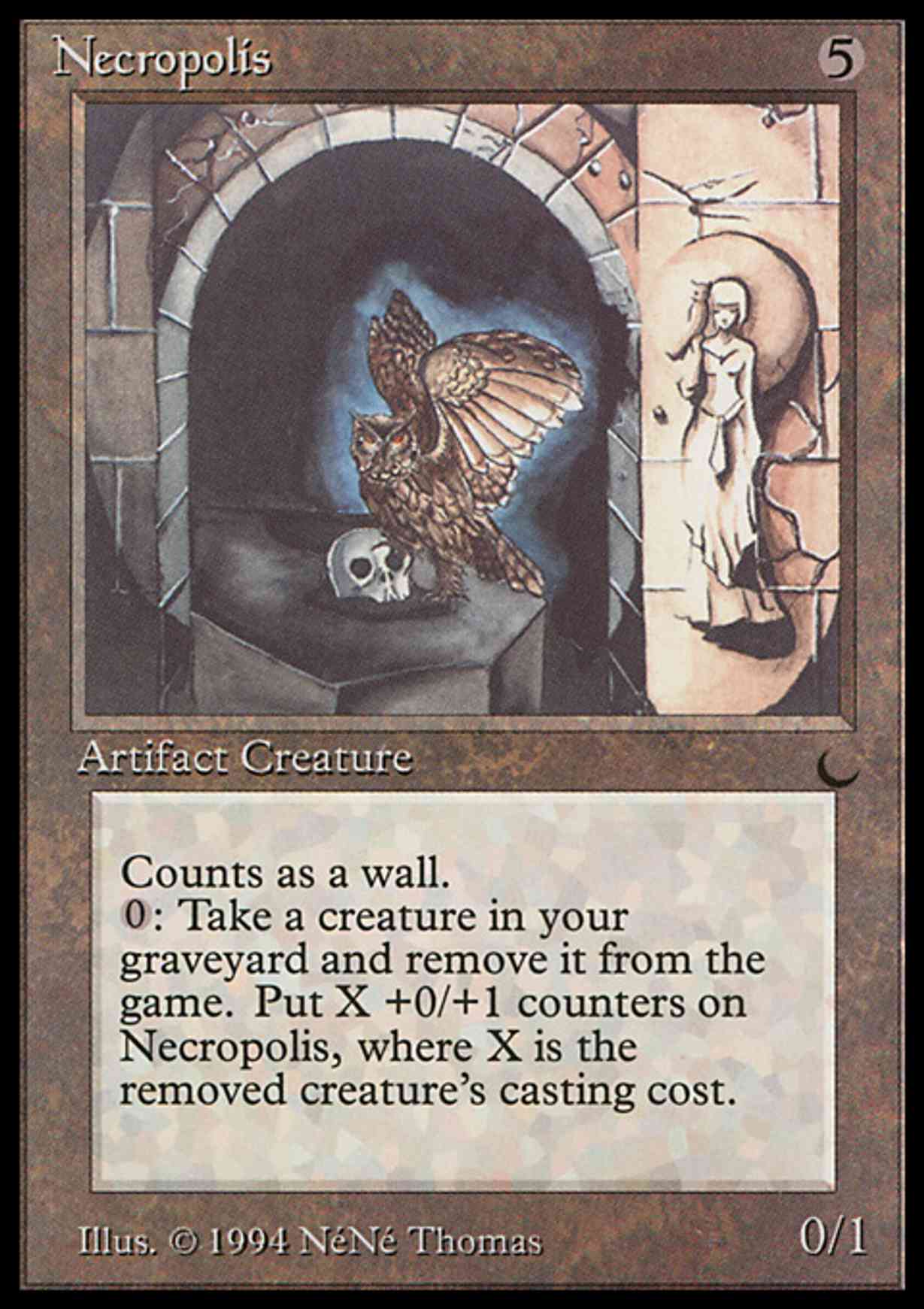 Necropolis magic card front