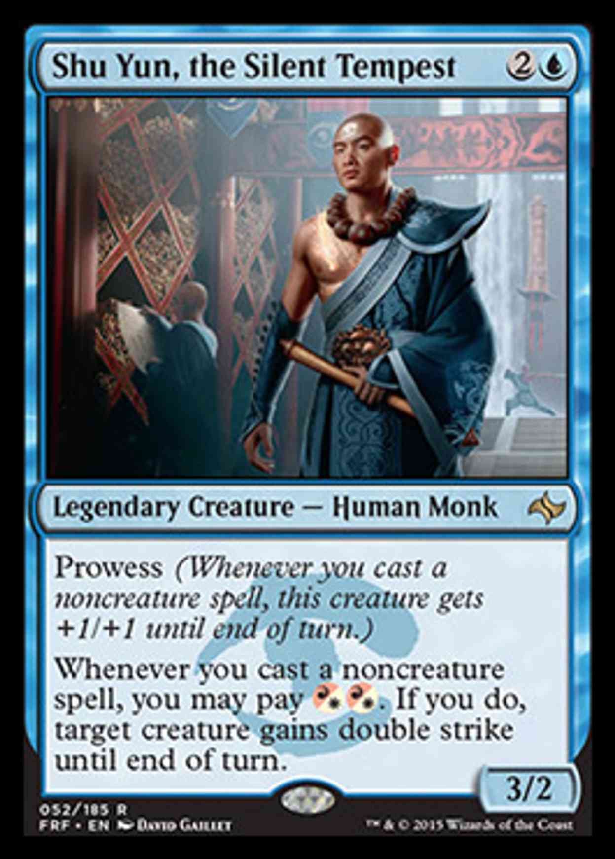 Shu Yun, the Silent Tempest magic card front