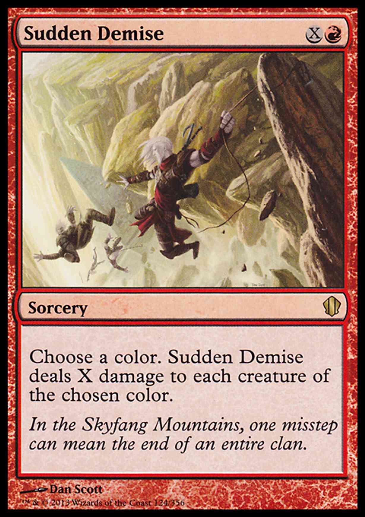 Sudden Demise magic card front