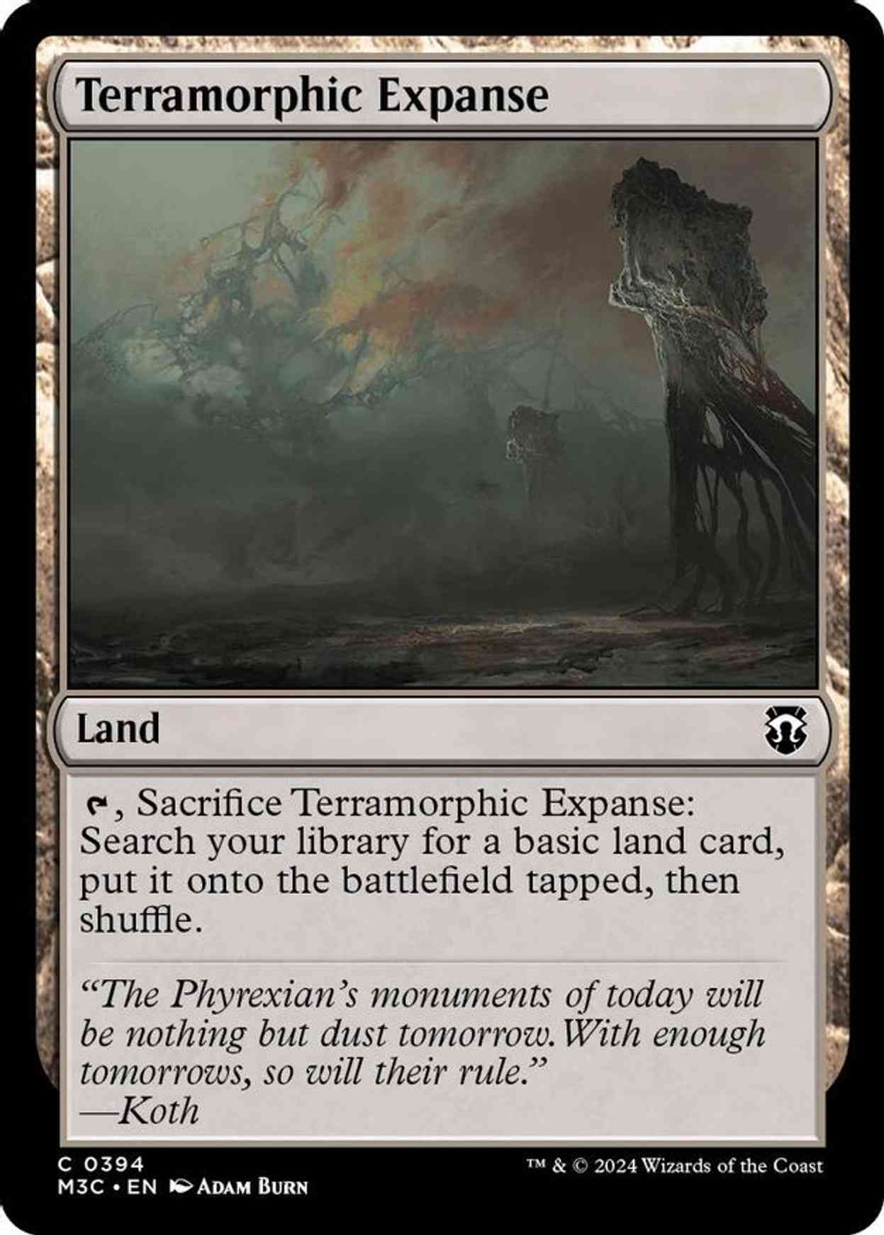 Terramorphic Expanse (Ripple Foil) magic card front