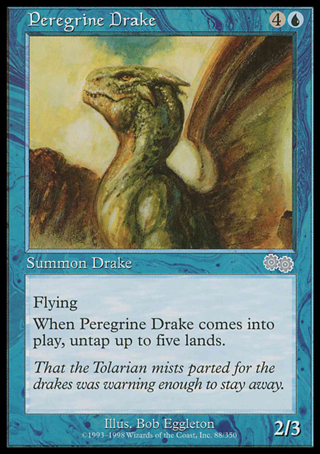 Peregrine Drake magic card front