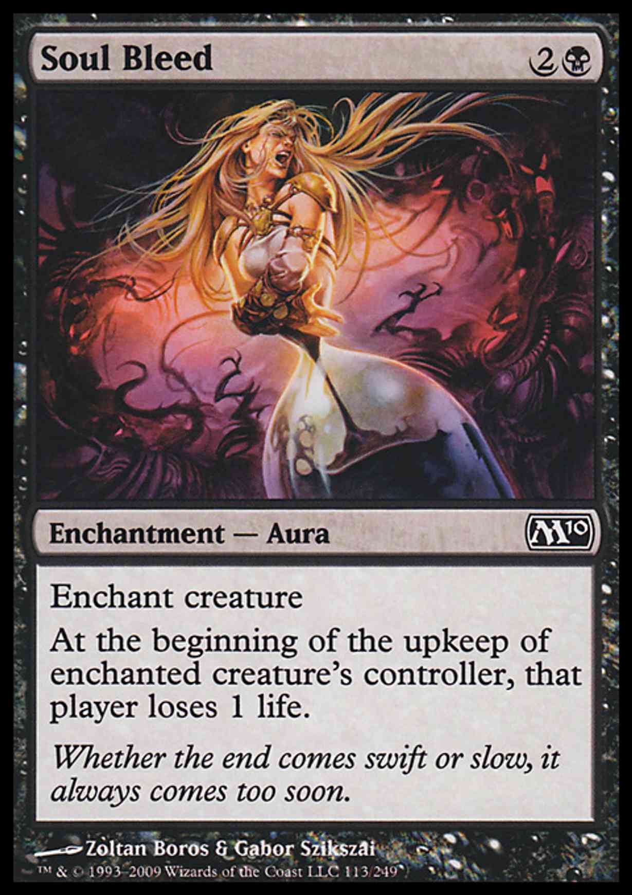 Soul Bleed magic card front