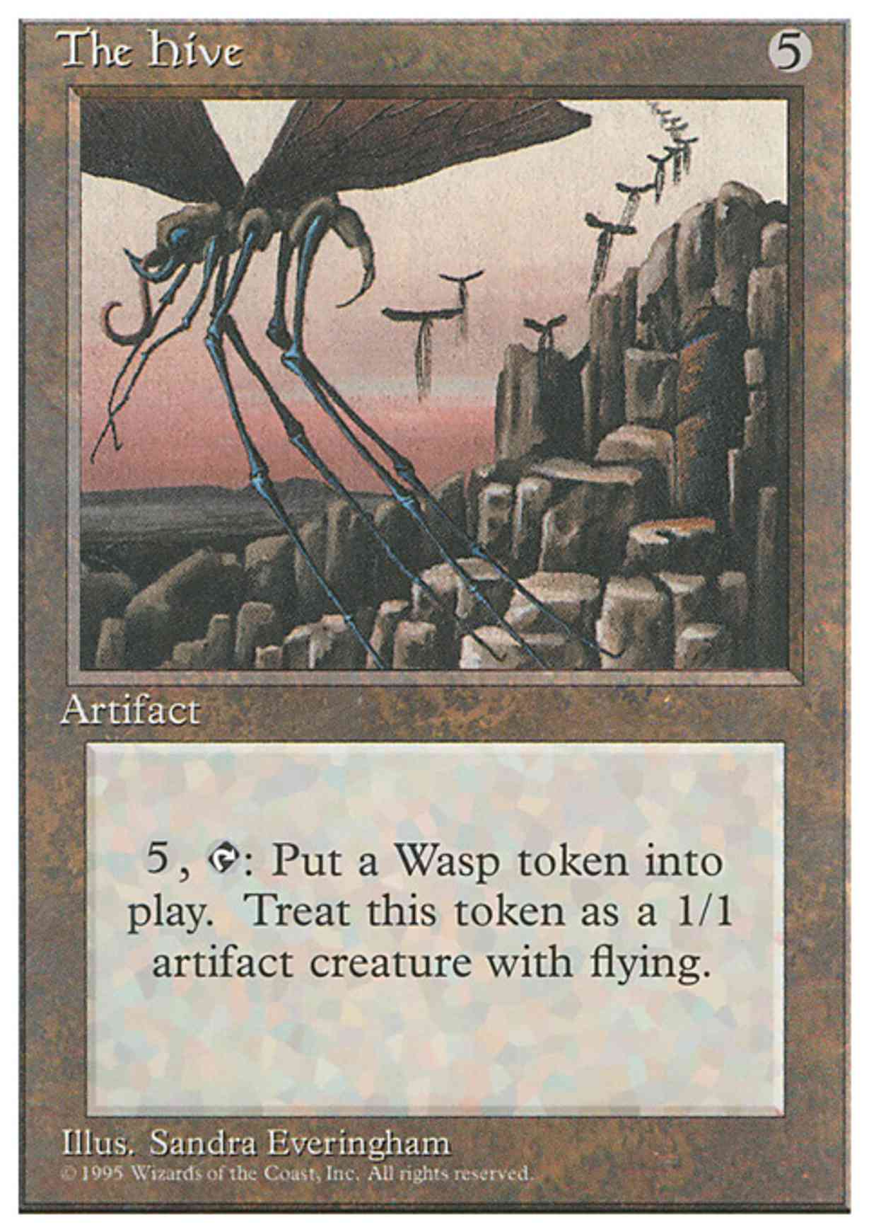 The Hive magic card front