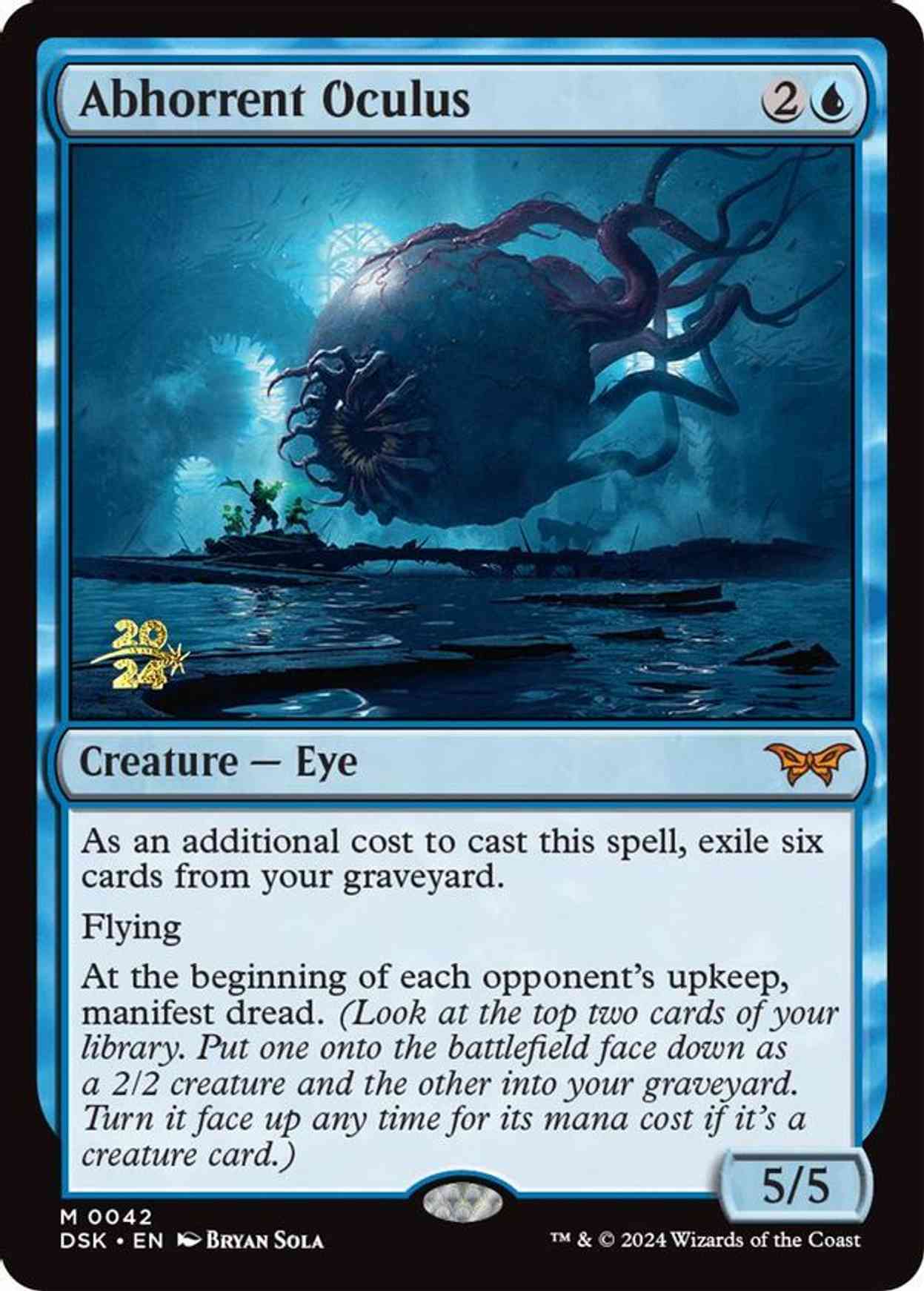 Abhorrent Oculus magic card front