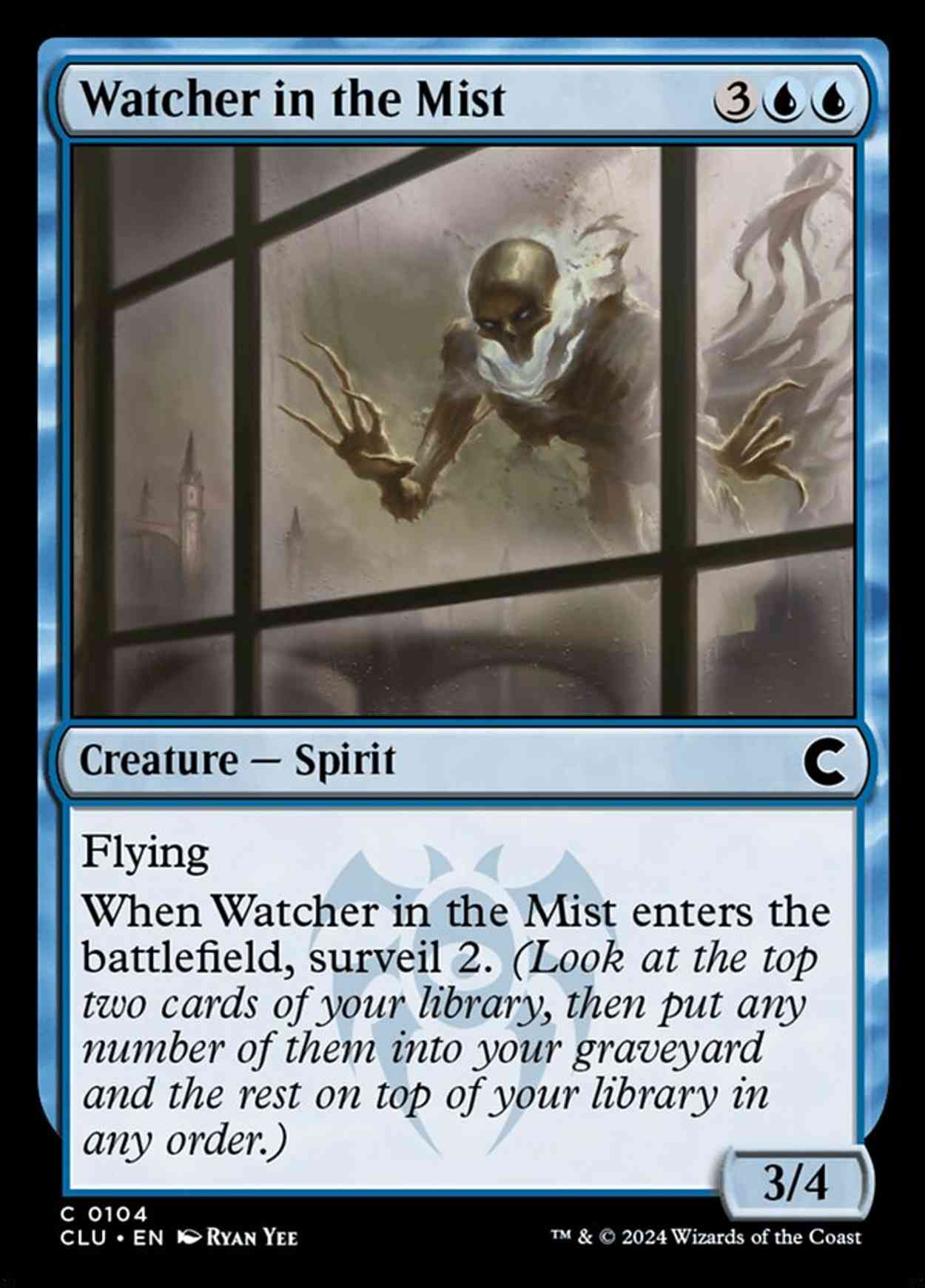Watcher in the Mist magic card front