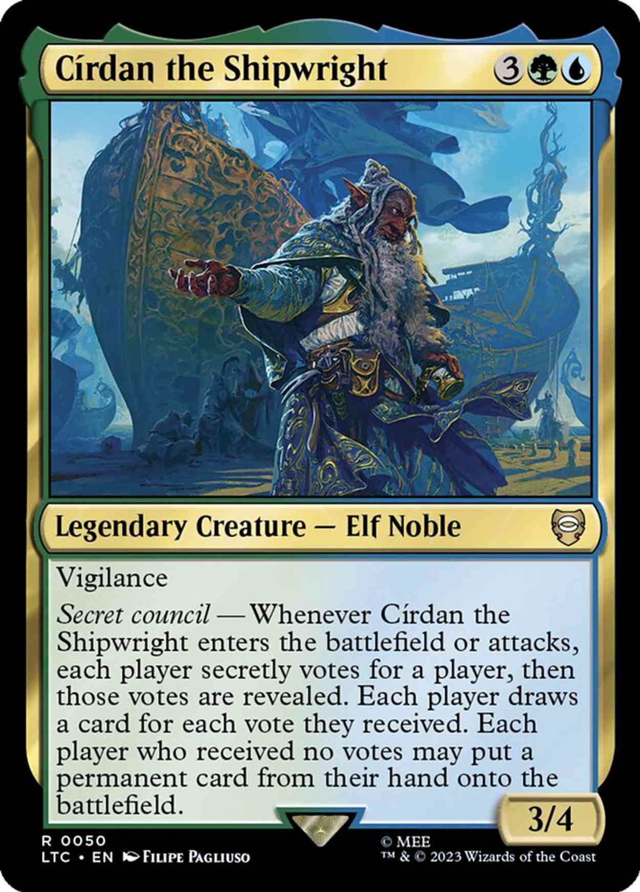 Círdan the Shipwright magic card front