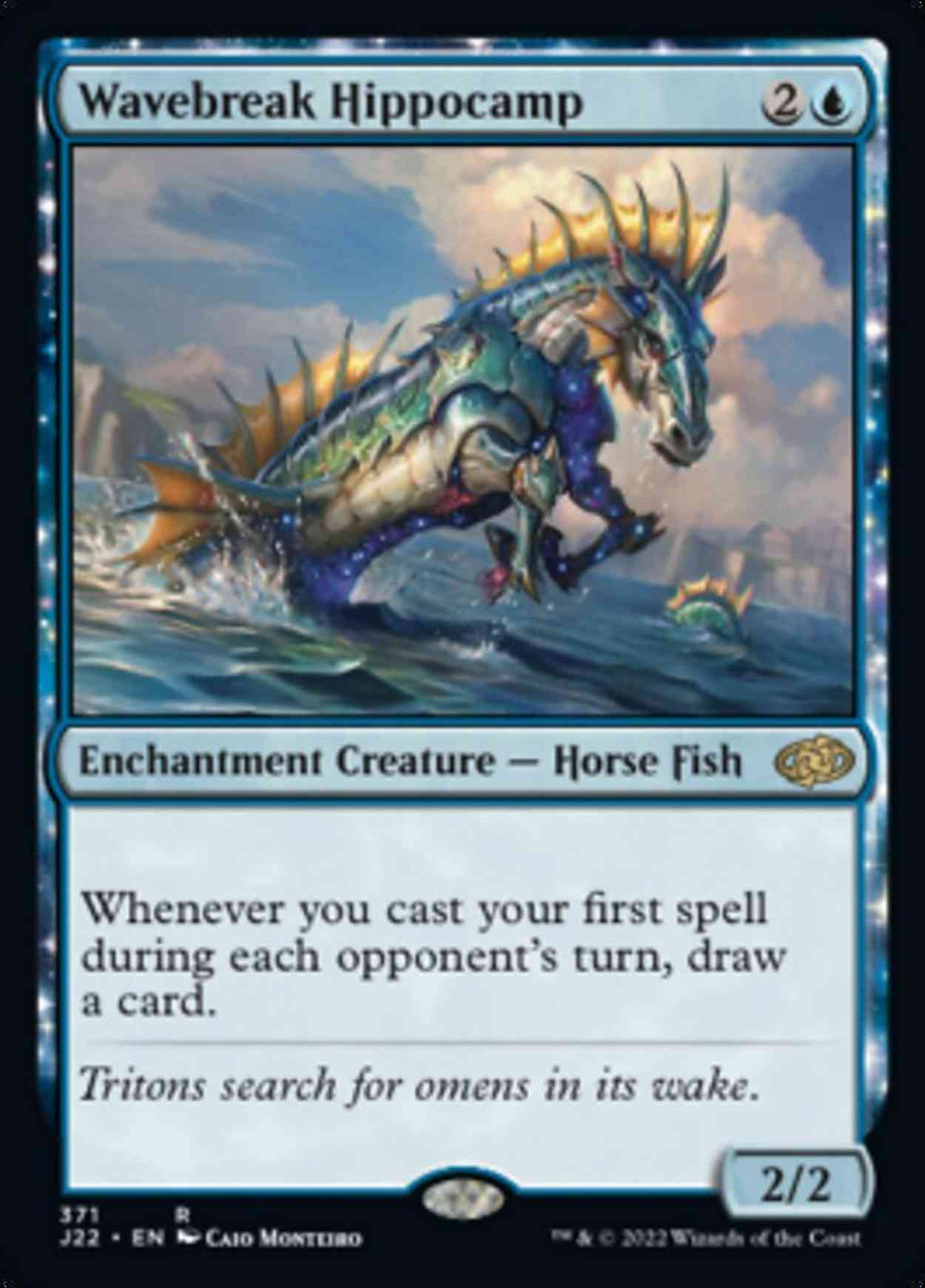 Wavebreak Hippocamp magic card front