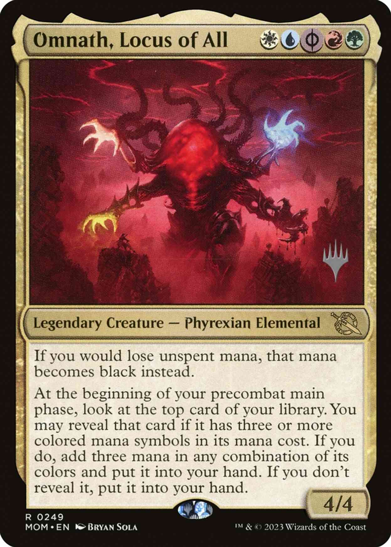 Omnath, Locus of All magic card front