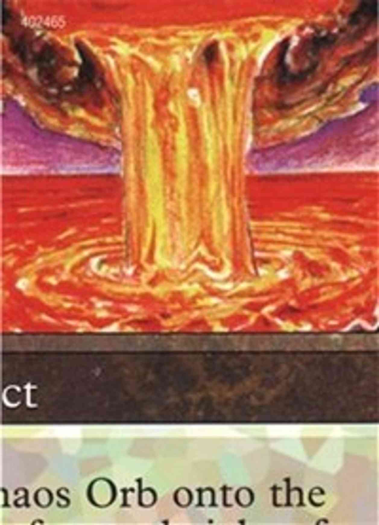 Chaos Orb (5 of 9) (Ultra Pro Puzzle Quest) magic card front