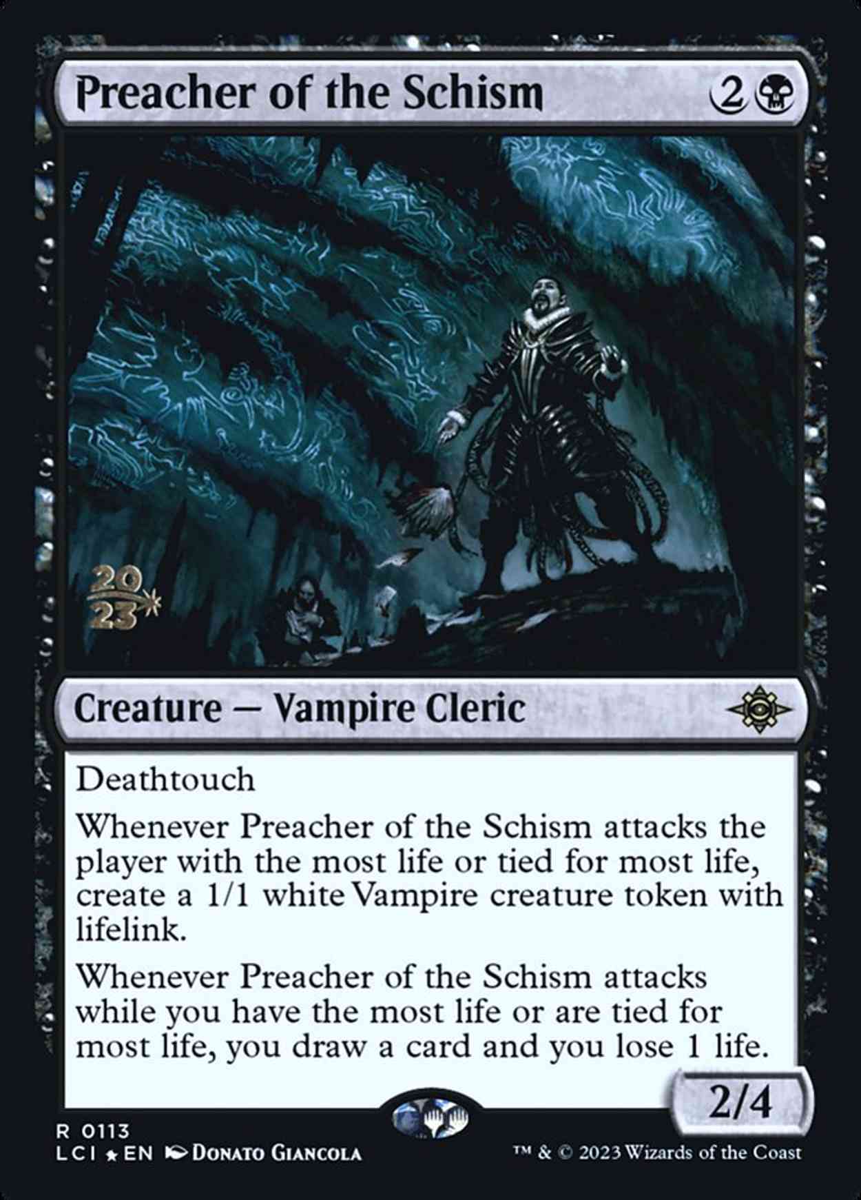 Preacher of the Schism magic card front