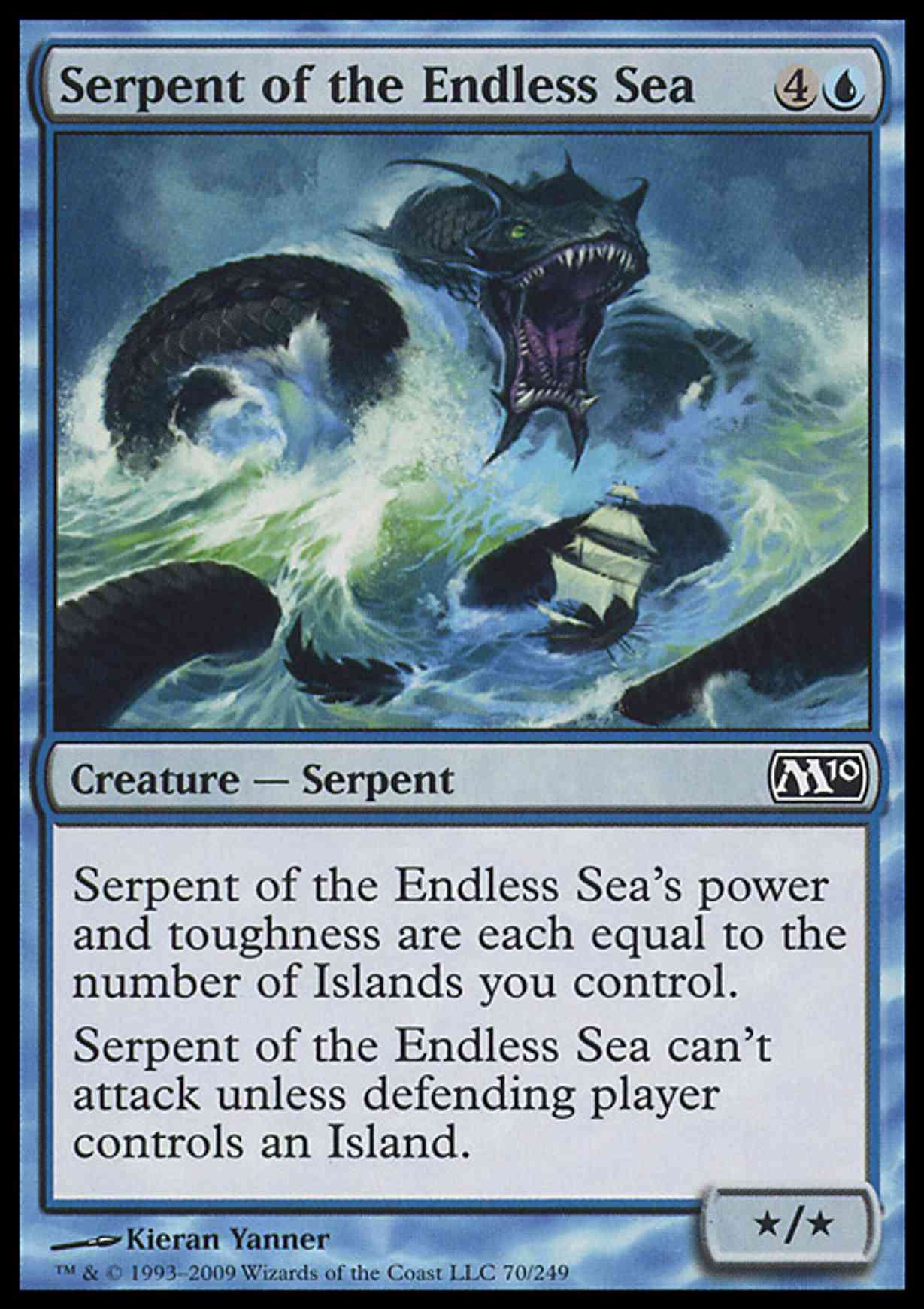 Serpent of the Endless Sea magic card front