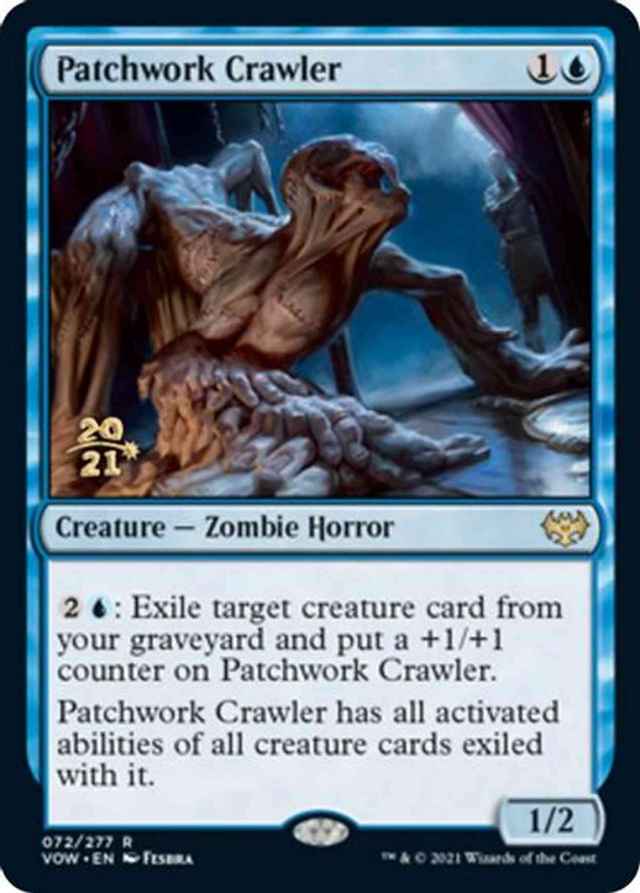 Patchwork Crawler magic card front