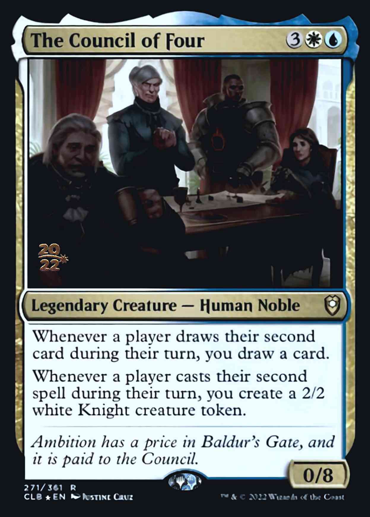 The Council of Four magic card front