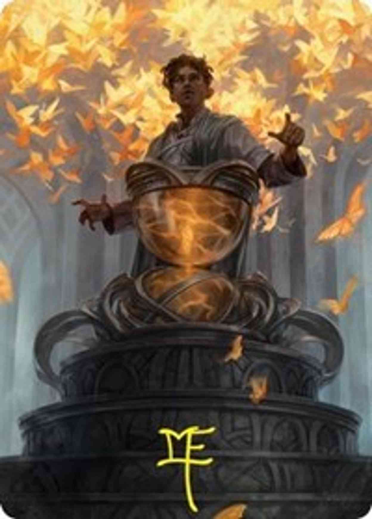 Introduction to Prophecy Art Card (Gold-Stamped Signature) magic card front