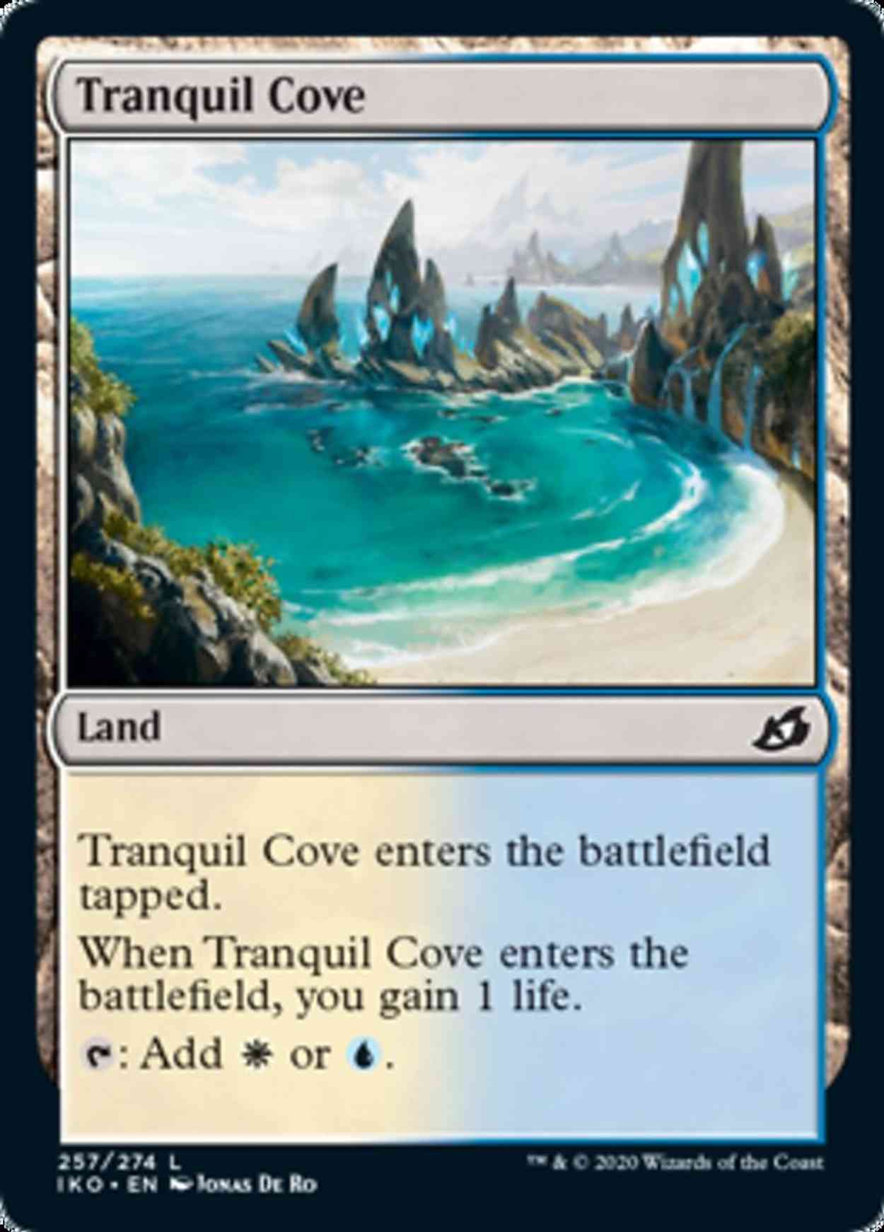 Tranquil Cove magic card front