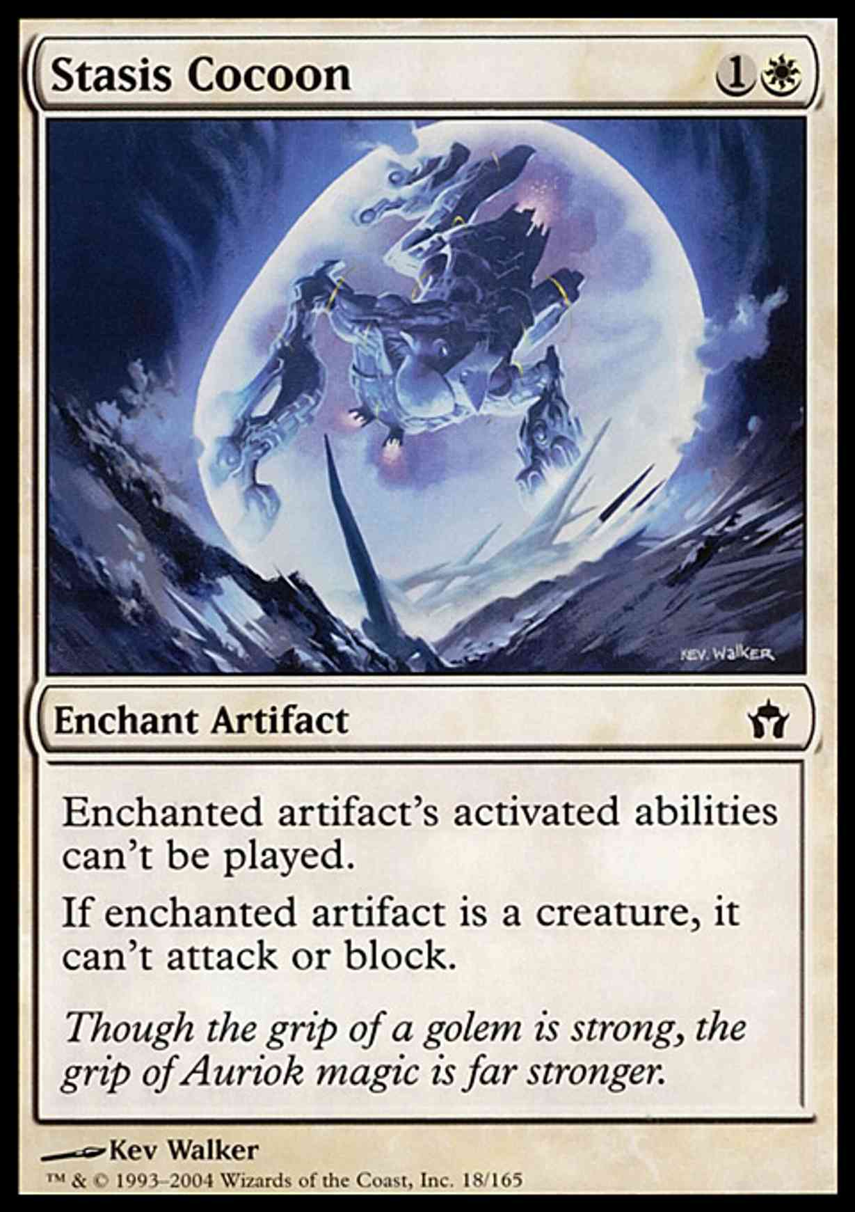 Stasis Cocoon magic card front