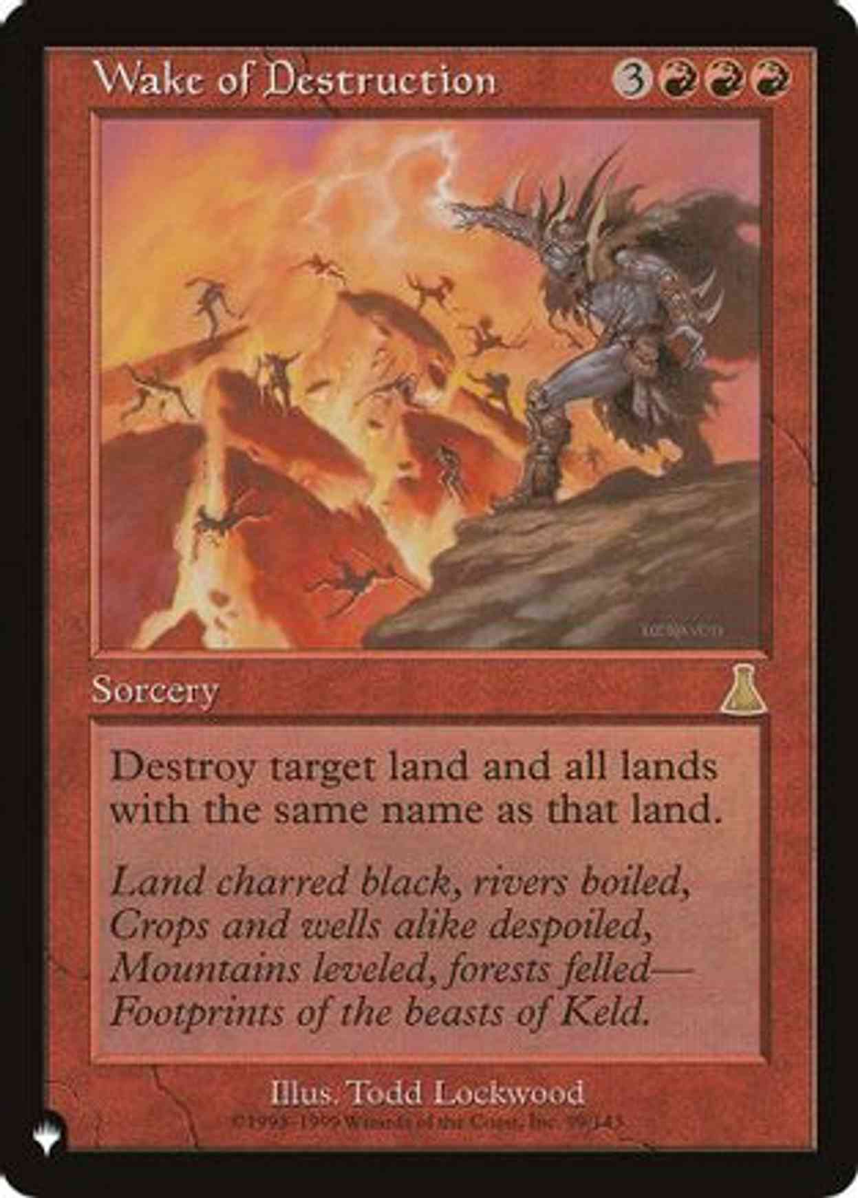 Wake of Destruction magic card front