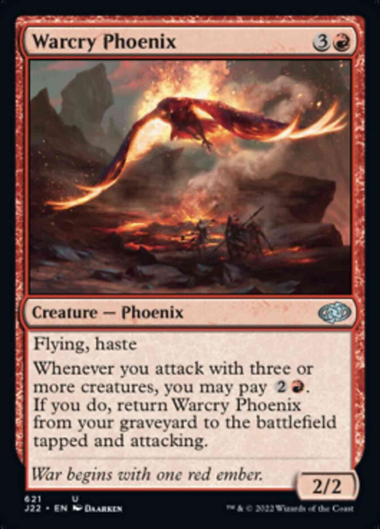 Warcry Phoenix magic card front