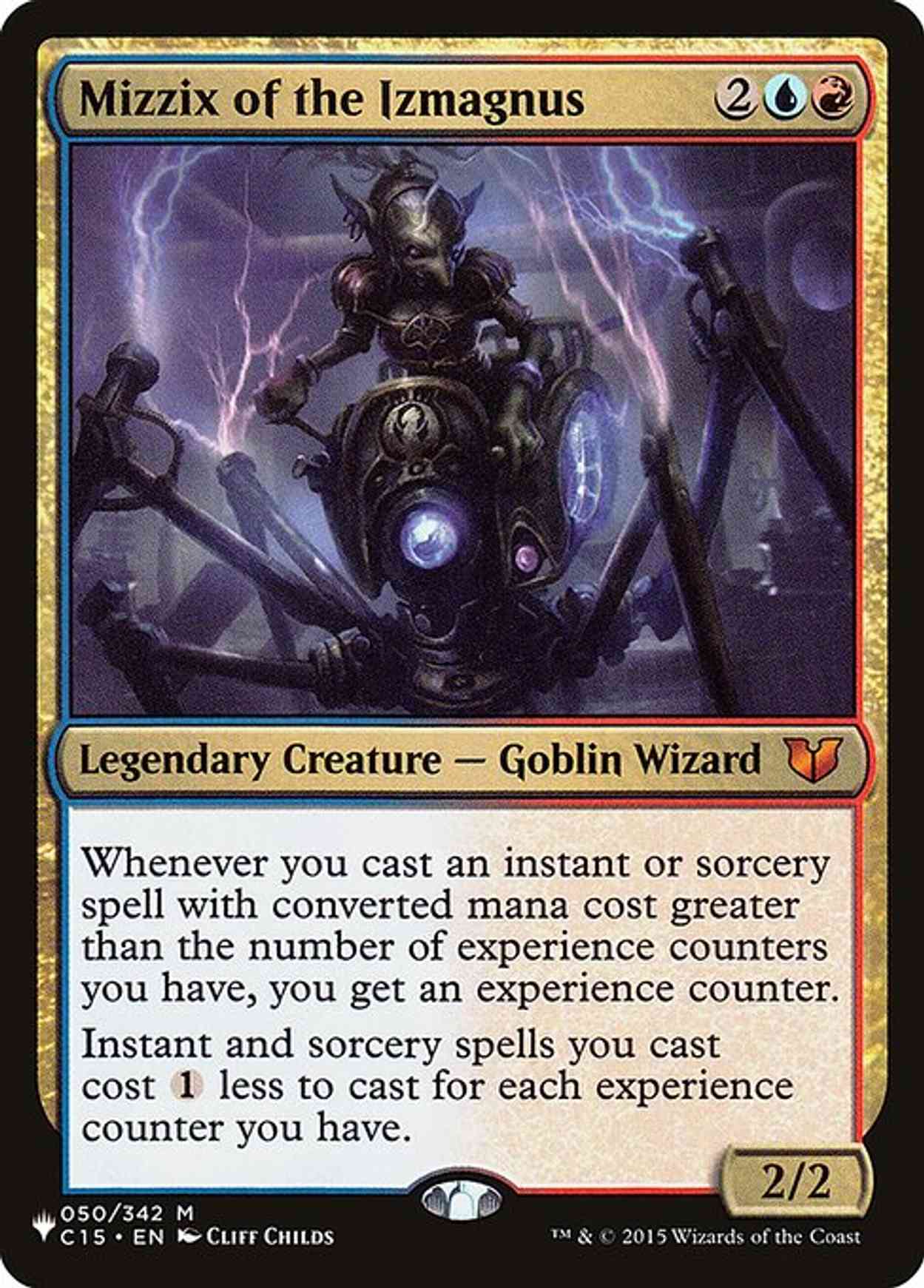 Mizzix of the Izmagnus magic card front